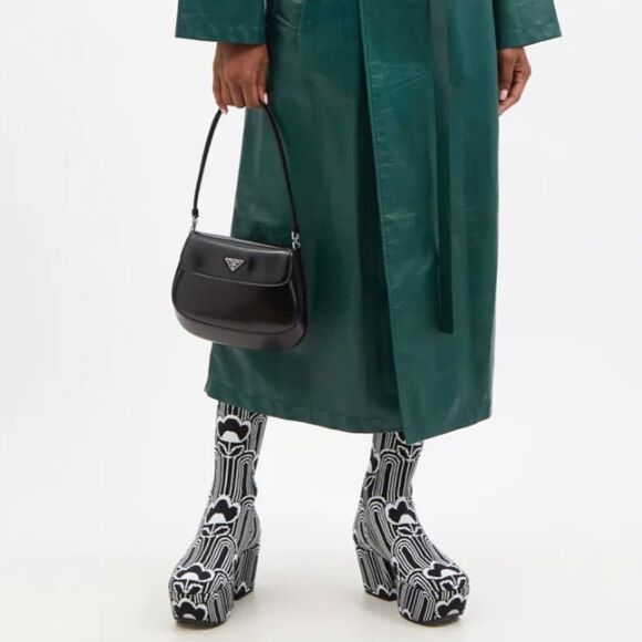 Prada Jacquard Deco Boots - Picture 2 of 11